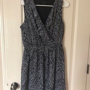 Black and white dress